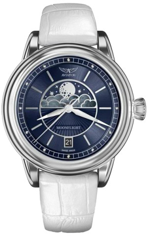 Zegarek Aviator V.1.33.0.255.4.WM / DOUGLAS MOONFLIGHT / damski
