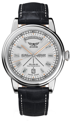 Zegarek Aviator V.3.35.0.281.4 PL / Douglas Polish Edition Day-Date 2021 / męski