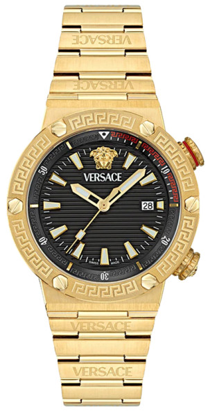Zegarek Versace VE8G00624 / GRECA LOGO / męski / bransoleta