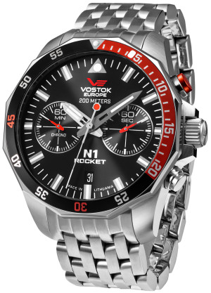 Zegarek Vostok Europe 6S21-225A707B / Rocket N-1 Chrono / męski