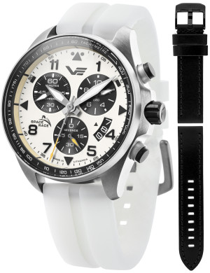 Zegarek Vostok Europe 6S30-325A743SWL / Space Race White Chrono / męski