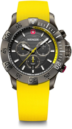 Zegarek Wenger 01.0643.129 / Chrono / męski / pasek