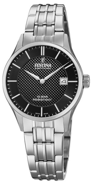 Zegarek Festina F20006-4 / Swiss Made Capsule / damski / bransoleta