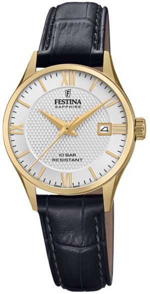 Zegarek Festina F20011-1 / Swiss Made Capsule / damski / pasek