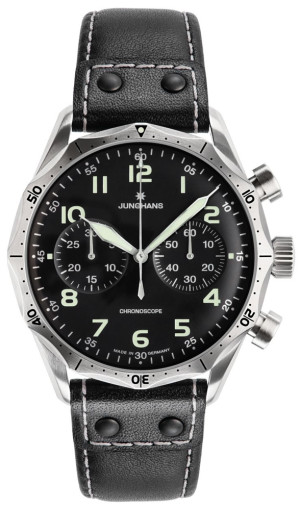 Zegarek Junghans 27/3590.00 / Pilot / męski / pasek