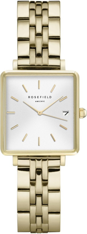 Zegarek Rosefield QMWSG-Q021 / Mini Boxy / damski / bransoleta