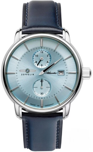 Zegarek Zeppelin 84263 / Atlantic Automatic Regulator Ice Blue / męski
