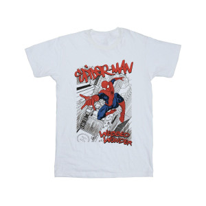 Marvel Miesten Hämähäkkimies Sketch City T-paita
