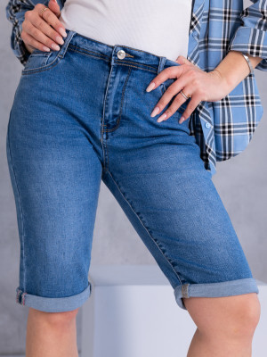 RYBACZKI modelujące PUSH-UP Jeansowe ENOLA - blue