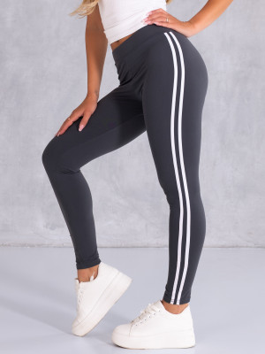 Spodnie dresowe legginsy - grafit