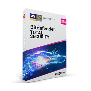 Bitdefender Total Security 2025 10 Zariadení - 1 Rok