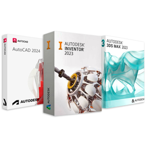 Balík Autodesk S Autocad, Inventor A 3ds Max