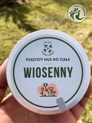 Naturalny Wiosenny Mus do Ciała - Cztery Szpaki