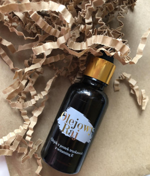 Naturalny Olejek Do Twarzy z Pestek Truskawek z Witaminą E - Olejowy Raj - 10 ml
