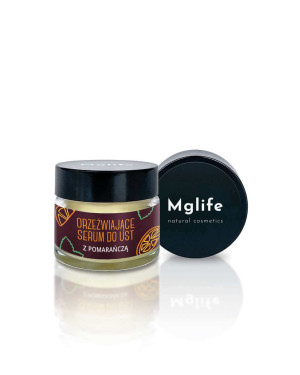 Naturalne ORZEŹWIAJĄCE Serum Do Ust z Pomarańczą - Mglife