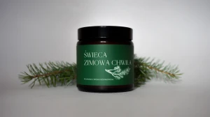Naturalna Świeca Rzepakowa ZIMOWA CHWILA - Mglife