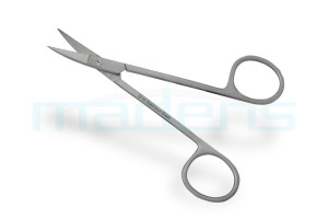 Nożyczki operacyjne Cuticle do skórek, paznokci, zagięte, 9 cm, 11 cm