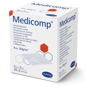 Kompresy z włókniny Medicomp® gaziki jałowe i niejałowe