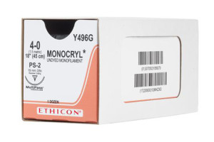 W3755 - USP 1, 31mm, 1/2 koła, okrągła 70cm | nici chirurgiczne wchłanialne do nauki szycia MONOCRYL®