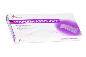 Lekka siatka chirurgiczna przepuklinowa częściowo wchłanialna, kompozytowa PROMESH® ABSOLIGHT
