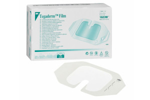 Opatrunek 3M™ Tegaderm™ Film 1623W, plaster foliowy, przezroczysty do kaniuli