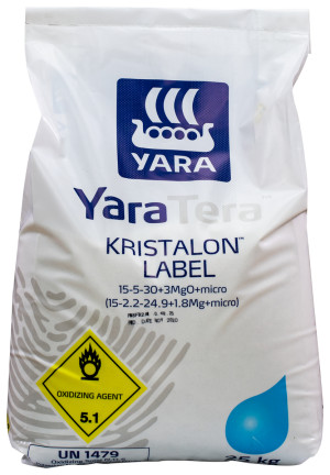 Kristalon Biały 15-5-30 25kg Yara - nawóz NPK z mikroelementami