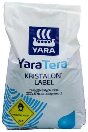 Kristalon Niebieski 19-6-20 25kg Yara - nawóz NPK z mikroelementami