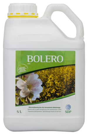 Bolero Bor 5l (B) 9,2% - nawóz dolistny na niedobory boru