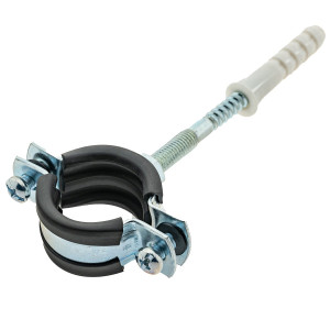 Obejma z gumą 3/4" 26-31 mm