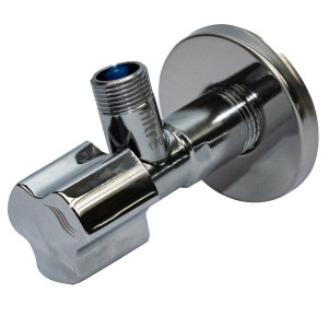 Zawór Stalowy kątowy 1/2"x 1/2" Duro