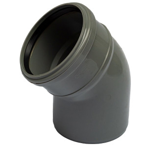Kolano kanalizacyjne 75 mm kąt 45 stopni