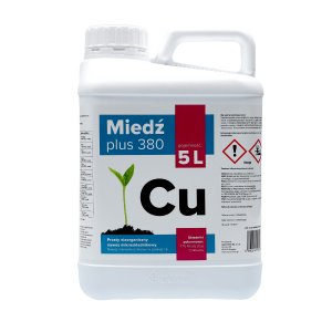 Miedź Plus 380 SC 5l (trihydroksychlorek miedzi) Agrosimex - nawóz