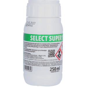 Select Super 120 EC 250ml (kletodym) - herbicyd zwalczający chwasty jednoliścienne