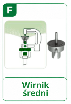 Wkładka Medium Range Rotor F do mikrozraszacza Hadar 7110