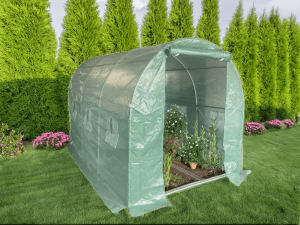Tunel foliowy ogrodowy 6m2 3m x 2m x 2m zielony Shark Tools