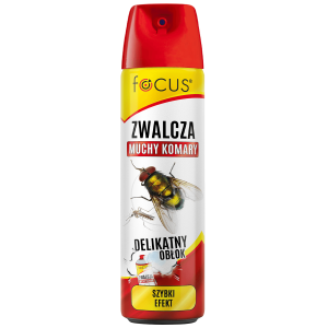 Focus AE aerozol zwalcza muchy komary 300ml