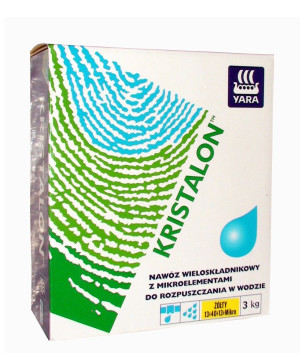 Kristalon Żółty 13-40-13 3kg Yara - nawóz NPK z mikroelementami