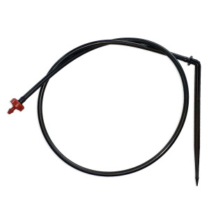 Kroplownik z kapilarą czarny 2Lh 70cm Netafim PCJ CNL