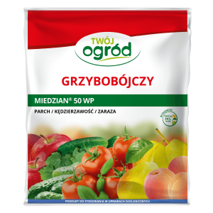 Miedzian 50 WP 100g (tlenochlorek miedzi) Twój Ogród - środek grzybobójczy