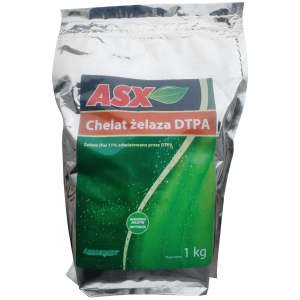 Nawóz ASX Fe Chelat Żelaza DTPA 1kg