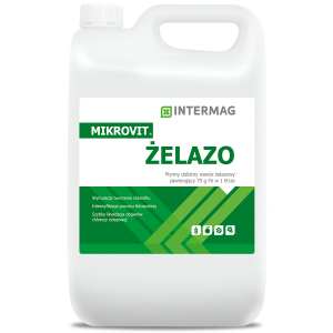 Mikrovit Żelazo Fe 5l Intermag - nawóz żelazowy