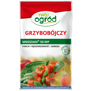 Miedzian 50 WP 10g (tlenochlorek miedzi) Twój Ogród - środek grzybobójczy