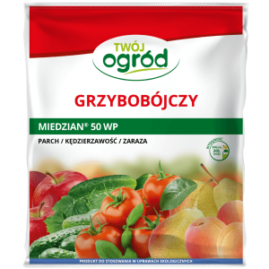 Miedzian 50 WP 50g (tlenochlorek miedzi) Twój Ogród - środek grzybobójczy