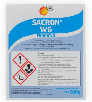 SACRON WG 0,5kg (cymoksanil) - fungicyd