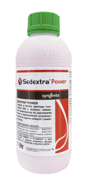 Sedextra Power 1l (sedaksan, fludioksonil) - zaprawa fungicydowa do zbóż jarych i ozimych