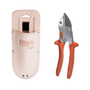 Zestaw sekator Lowe 5.127 z kaburą skórzaną Shark