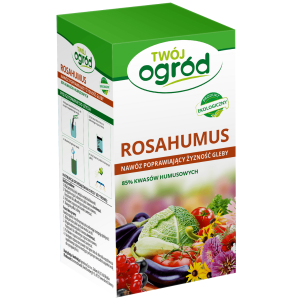 Rosahumus 150g Twój Ogród - ekologiczny nawóz do warzyw owoców roślin ozdobnych