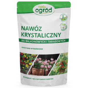 Nawóz krystaliczny do roślin balkonowych i tarasowych 100g Twój Ogród