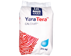 Saletra Wapniowa Calcinit 25kg Yara - nawóz w formie granulatu