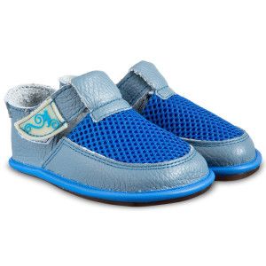 Buty dziecięce barefoot - BEBE BLUE